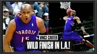 When Vince Carter Had The OPPOSING TEAM'S CROWD Cheering For Him! | 2000.03.08