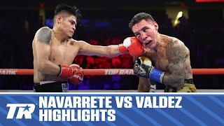 10 Minutes Of The Best Punches Emanuel Navarrete Landed On Valdez In Classic Fight | HIGHLIGHTS