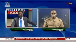 Politics Today: Analysing Nigeria's Economic Recession Pt 1