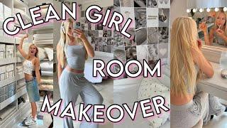 CLEAN GIRL ROOM MAKEOVER | MaVie Noelle