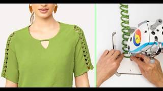 Sewing Tips and Trick | Easy Sleeves Designs Cutting and Stitching | Sewing techniques for beginners