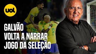 GALVÃO BUENO e SELEÇÃO: Como é o ACORDO para a transmissão do amistodo do BRASIL?