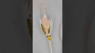 Хит - свадебные аксессуары в технике "Мазки" #свадебныеаксессуары #handmade