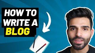 How To Write A Blog For Beginners: Blogging Tips 2020