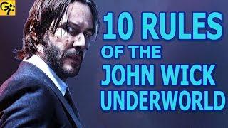 The 10 RULES of the JOHN WICK UNDERWORLD