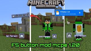 f5 button minecraft pe 1.20+ | f5 mod for minecraft pe 1.20 | f5 button mcpe 1.20+