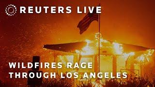 LIVE: Wildfires rip through Los Angeles area