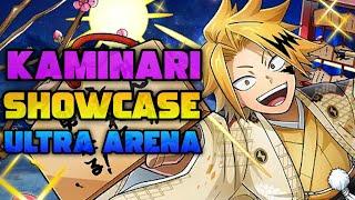 KAMINARI IS *MID?!* SHOWCASE!!! | My Hero Ultra Impact