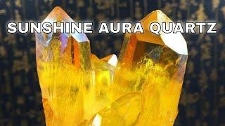 Sunshine Aura Quartz Meaning Benefits and Spiritual Properties