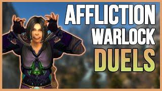 AFFLICTION WARLOCK PvP DUELS 1V1 - WARMANE 3.3.5 WotLK Classic [Feral druid,Warrior,Rogue] 2021