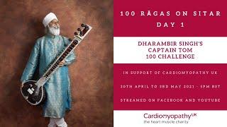 Dharambir Singh's Captain Tom 100 Challenge - Day 1