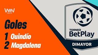 Deportes Quindío vs. Unión Magdalena (goles) | Torneo BetPlay Dimayor 2024-2 | Fecha 5