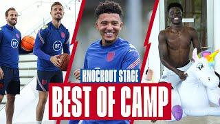 Hendo's Basketball Skills, Nutmegs & Saka's Inflatable Unicorn   Best Of Knockout Stage | England