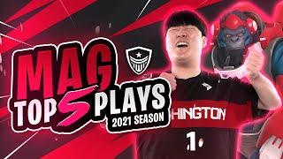 HE'S ABSOLUTELY UNHINGED! | Mag's Top 5 Plays Of #OWL2021