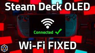 EASY FIX for 6Ghz Wi-Fi On Your Steam Deck OLED!