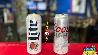 Blind Battle Beers! Coors Light vs Miller Lite