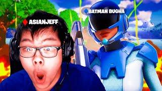 Batman Bugha vs Asian Jeff on NA CENTRAL 