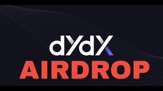 Получили аирдроп airdrop DYDX разбираем как забрать