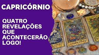 CAPRICÓRNIO| 4 REVELAÇÕES QUE ACONTECERÃO LOGO! (PREVISÕES/TAROT/SIGNOS).