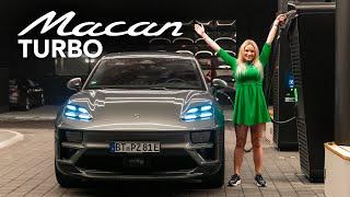 2. Fahrt im Porsche Macan Turbo zur Porsche Charging Lounge Ingolstadt