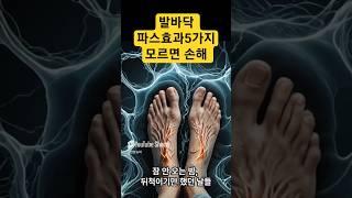 파스효과 5가지 모르면 손해#건강정보