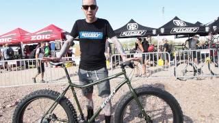 Sean from Ritchey talks about the fat bike Commando at interbike 2015