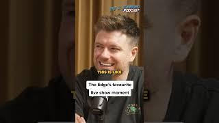 U2's The Edge's favourite live show moment #U2 #theedge #irishmusic  #music  #rockmusic  #podcast