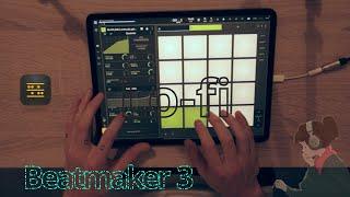 Making Lofi HipHop on iPad || Beatmaker 3