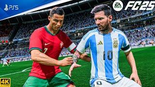 FC 25 - Argentina Vs Portugal - World Cup 2026 | Ft. Messi ,Ronaldo | PS5™ [4K60]