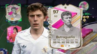 TOP 5 DEL JUEGO! BUTRAGUEÑO 97 ICONO FUTTIES REVIEW - EA FC 24 ULTIMATE TEAM