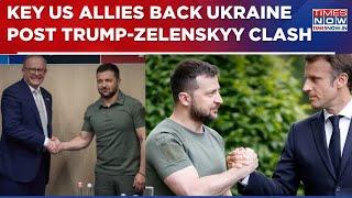 Australia, France & Slovenia Back Ukraine After Trump-Zelenskyy Clash, Call 'Russia The Aggressor'