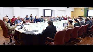 CM Omar Abdullah chairs a review meeting of Information & Public Relations Department