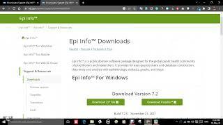 How to download and install Epi info Software for Windows in tamil