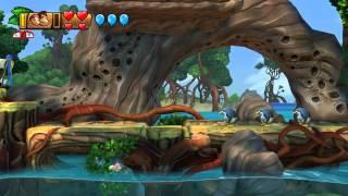 Donkey Kong Country: Tropical Freeze - Swimming Out of Bounds in Shipwreck Shore