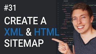 31: How to Create an XML Sitemap | Register a Sitemap with Google | Learn HTML and CSS
