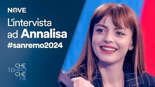 Che tempo che fa | L'intervista ad Annalisa reduce da Sanremo 2024 con la hit Sinceramente ️️