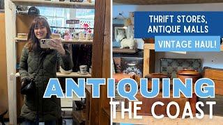 Thrifting & Antiquing at the Oregon Coast | Vintage Haul | Reseller