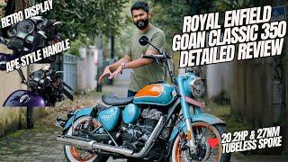 Royal Enfield Goan Classic 350 Detailed Review Malayalam | Classic 350 Goaയിൽ പോയപ്പോൾ | Exhaust 