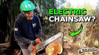 Is This NEW Electric Chainsaw Any Good? (Husqvarna T542i XP Review)
