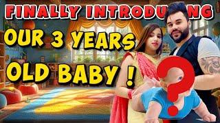 Meet our 3 Years old Baby ️ Vanshika ne banai chai  #couplevlog #couplecomedy #love