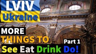 MORE things to DO EAT & DRINK in LVIV | Winter in LVIV | Part (1)