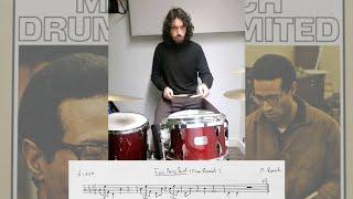 Max Roach drum cover #5 / For Big Sid - Drums Unlimited (Max Roach, 1966)