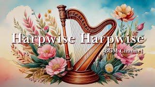 [BGM] Sunset Glow Harp Music for a Serene Environment: Relaxing, Sleep & Soothing