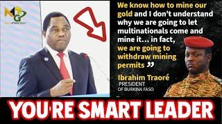 Zambian Pres HICHILEMA Join Capt. Traore in his Powerful shocks the world,