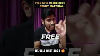 Kota IITJEE / NEET 2024 Free Coaching Material | Modules, PYQ, Books #iitjee #neet #shorts #short