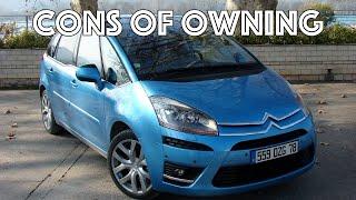 What are the cons of owning a Citroën C4 Picasso Grand Picasso?