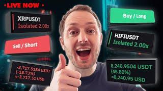 Crypto trader POV trading screen 24/7 (LIVE NOW)