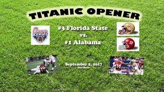 2017 Florida State v Alabama One Hour