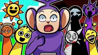 ESCPAE FROM SPRUNKI ROBLOX! | Tinky Winky Plays: Roblox Sprunki Incredibox