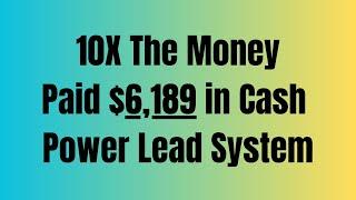 Power Lead System | Cash Proof Review | $6,189 Withdrawl